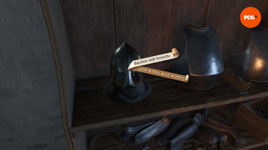 a helmet in kingdom come deliverance 2