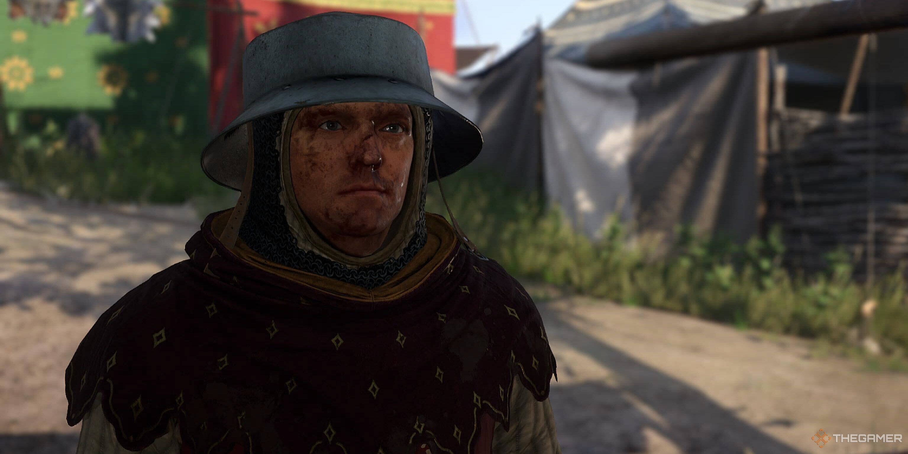 Henry in armor in Kingdom Come: Deliverance 2.