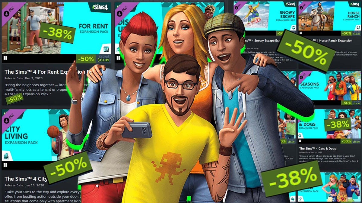 Nearly Every Sims DLC Pack Is On Sale Right Now On PC & Xbox