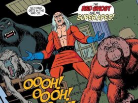 Red Ghost and the Super-Apes on the attack