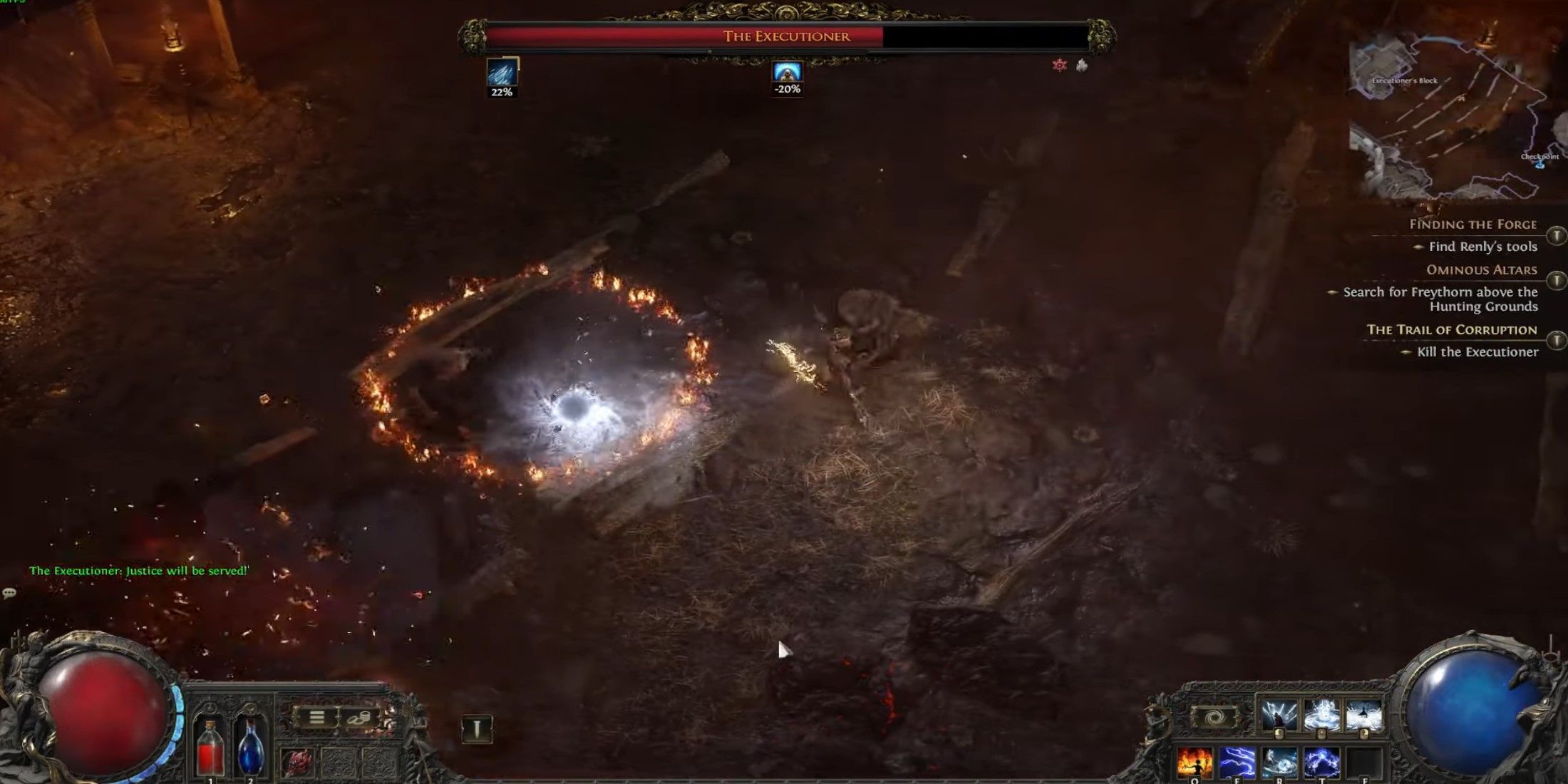 Path of Exile 2 Sorceress Frost Bolt