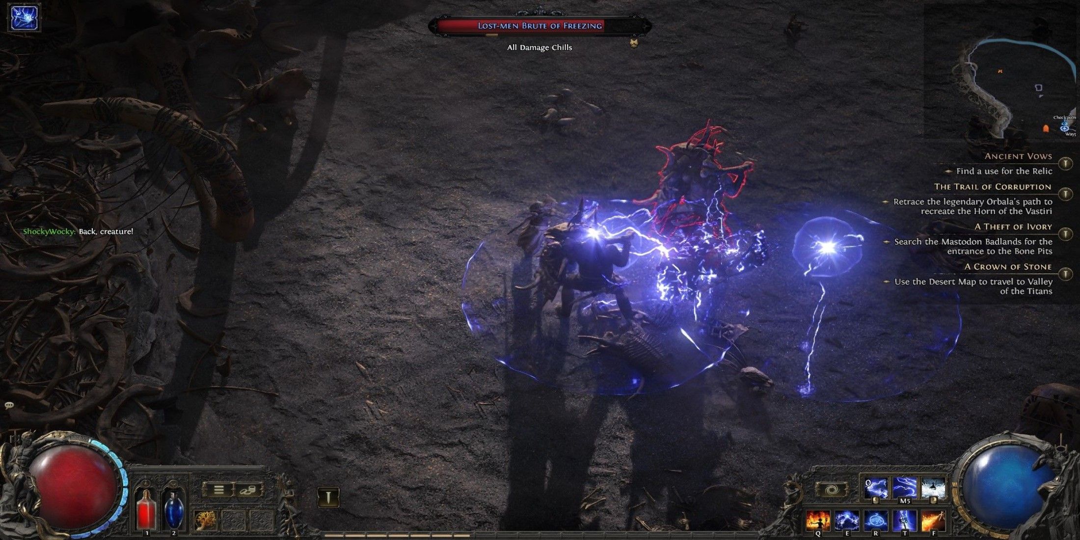 Path of Exile 2 Arc Sorceress leveling