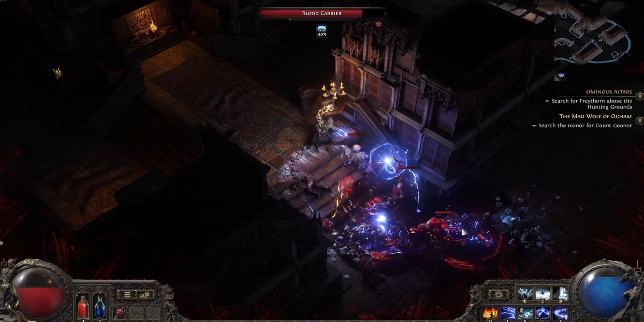 Path of Exile 2 sorceress Orb of Storms