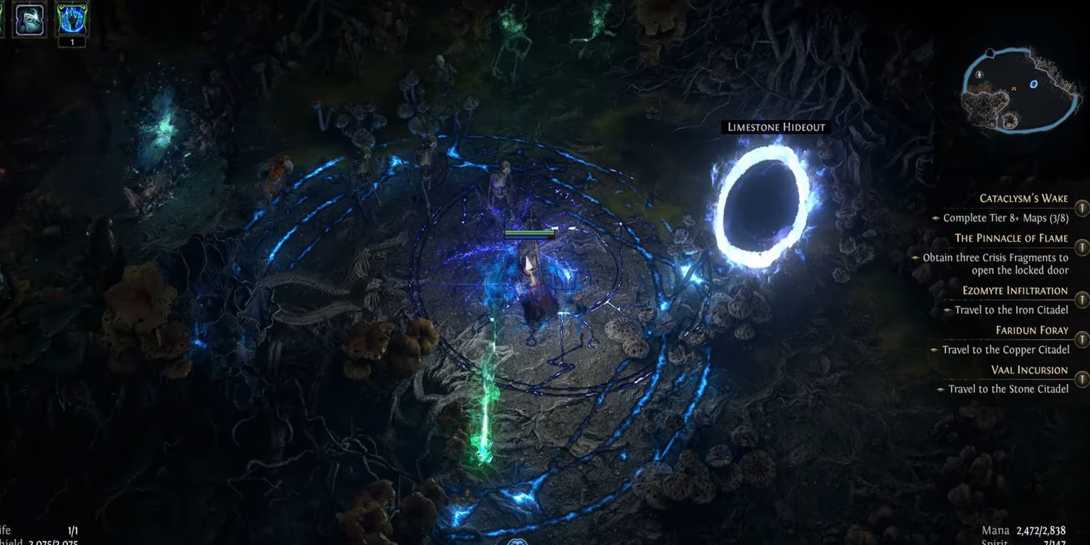 Path of Exile 2 Sorceress sigil of power