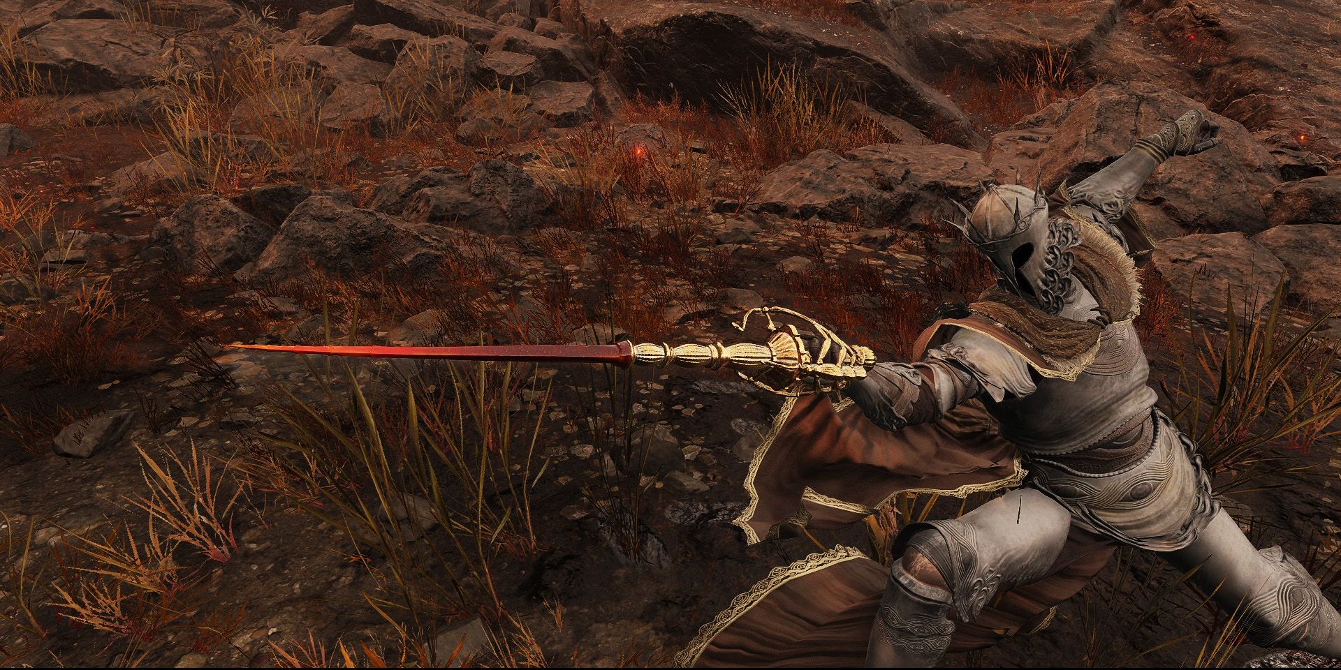 Antspur Rapier, player using the Antspur Rapier in elden ring