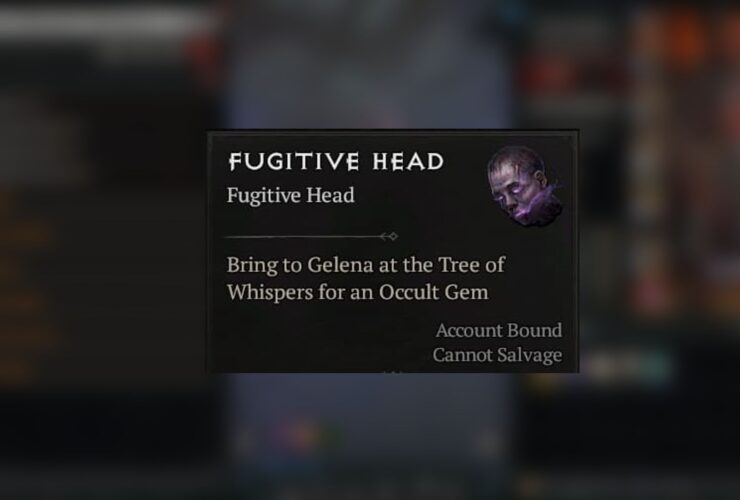 Where to Get Fugitive Heads in Diablo 4: Season of Witchcraft