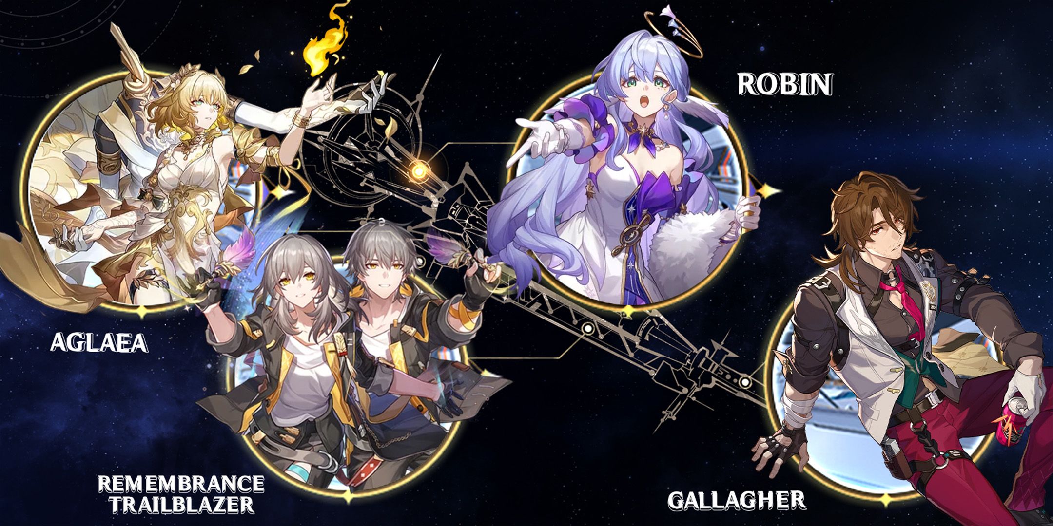 remembrance trailblazer-robin-gallagher-and aglaea team composition in honkai star rail