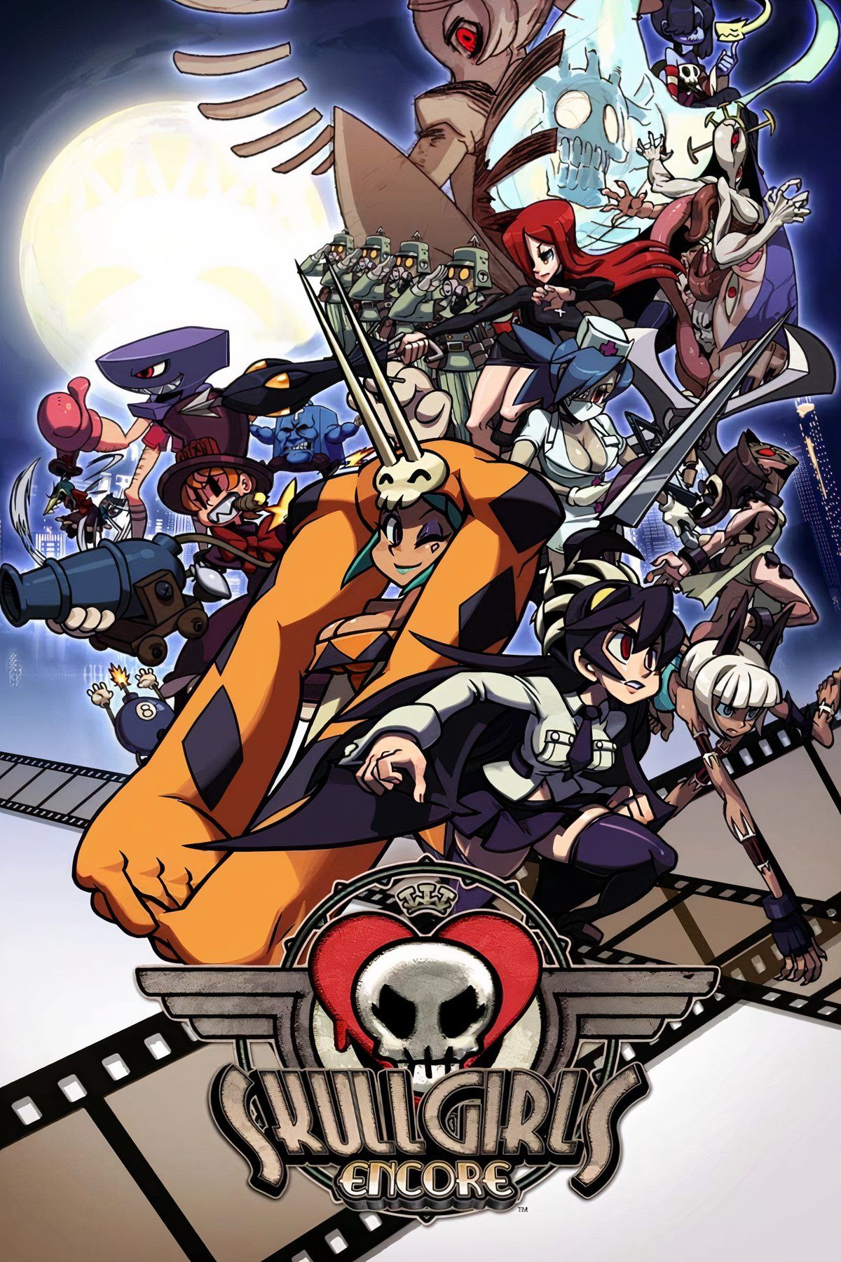 Skullgirls Tag Page Cover Art