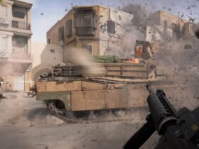 A cropped screenshot from the pre-alpha gameplay footage shown in the 'Introducing Battlefield Labs' video.