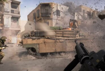 A cropped screenshot from the pre-alpha gameplay footage shown in the 'Introducing Battlefield Labs' video.