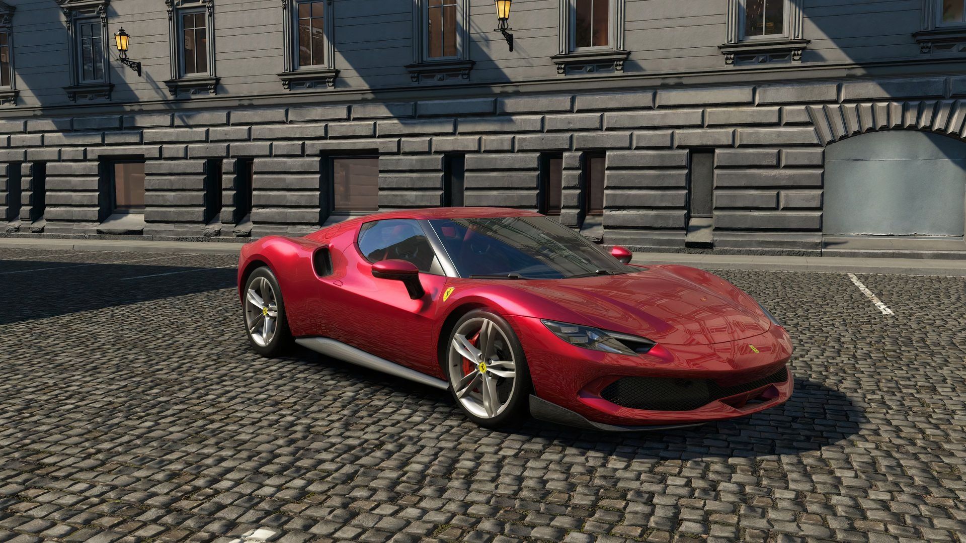 Ferrari 296 GTB in Assetto Corsa Evo.