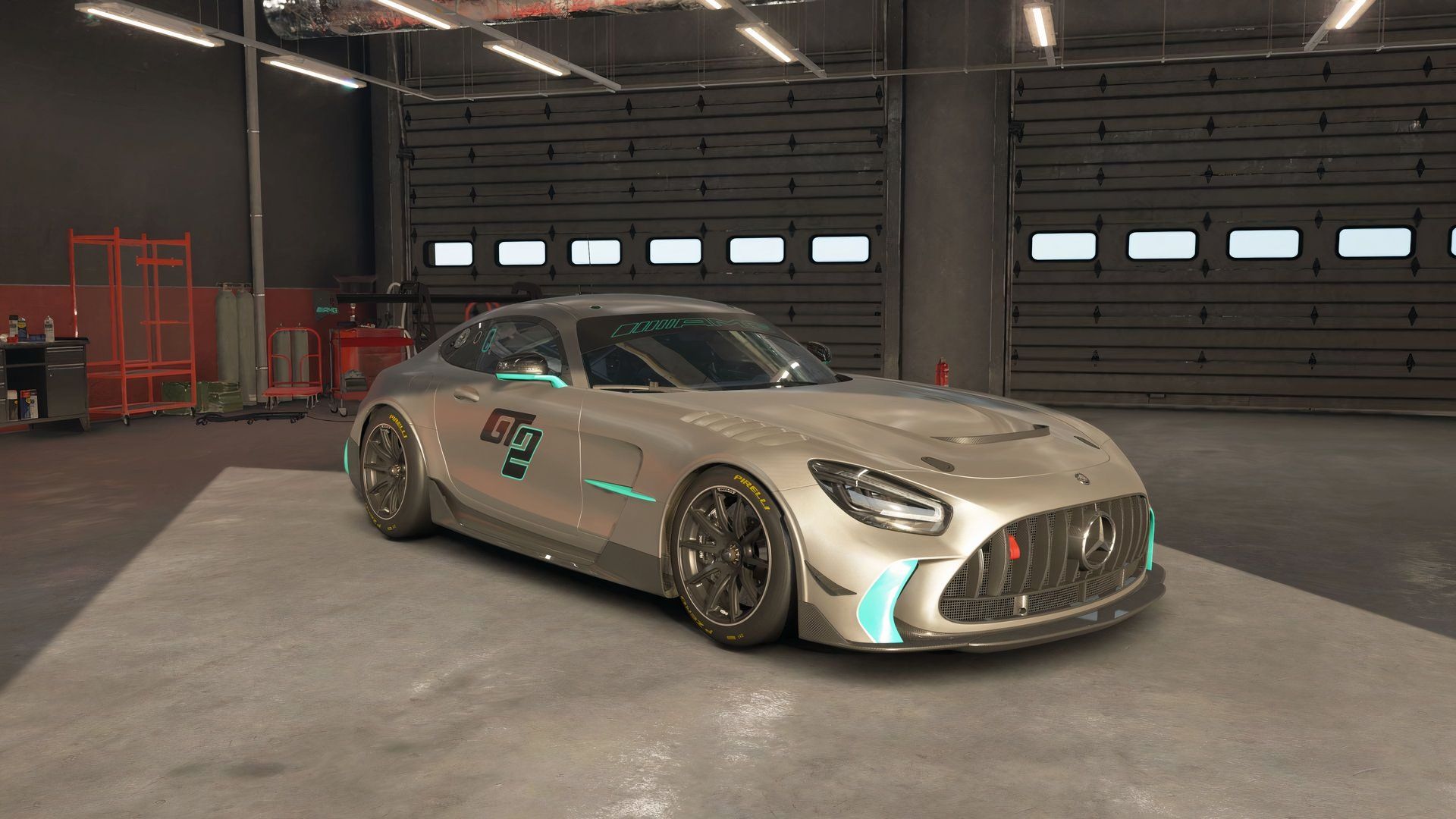 Mercedes-AMG GT2 in Assetto Corsa Evo.