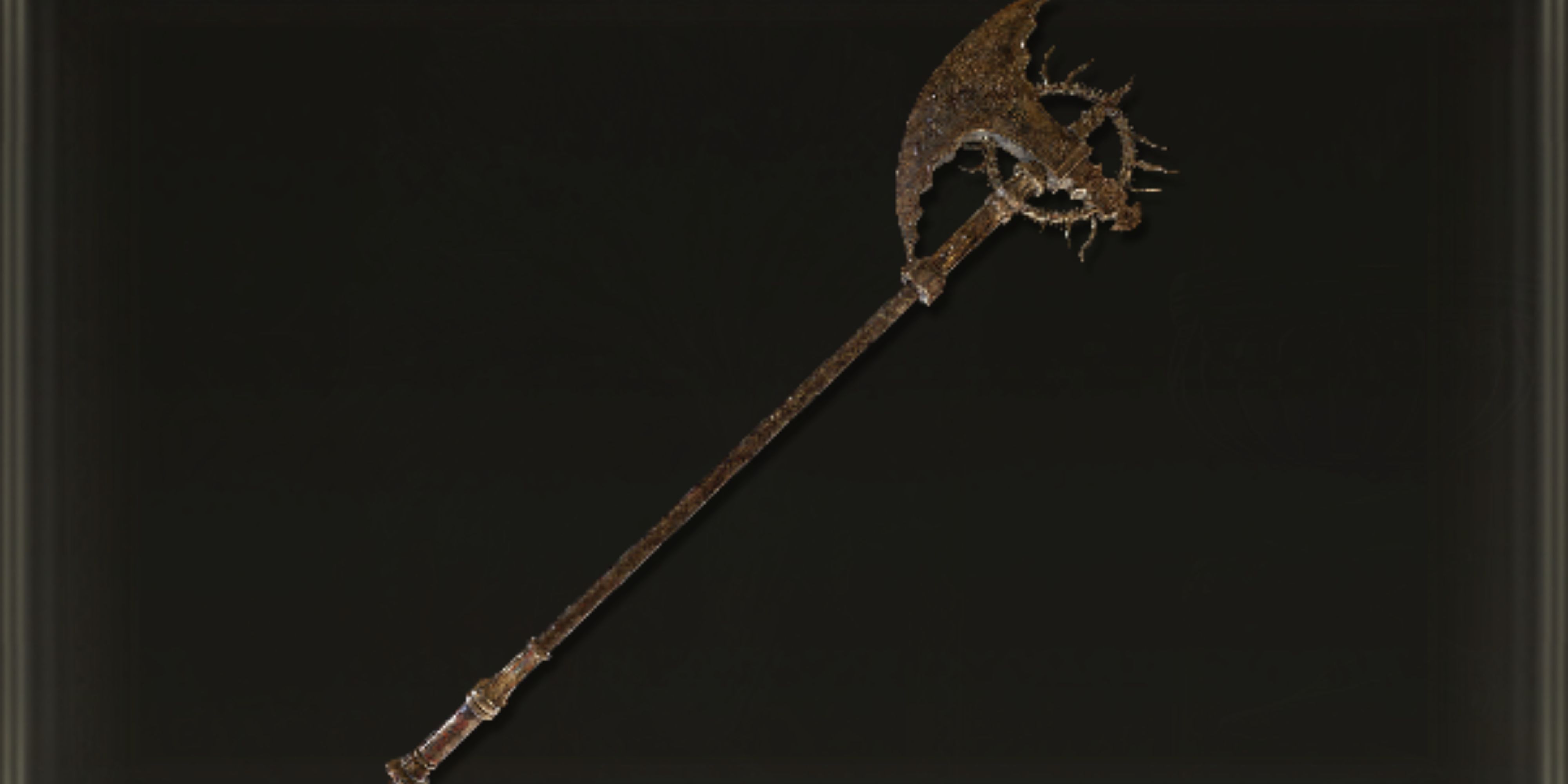 death knight's longhaft axe in elden ring shadow of the erdtree