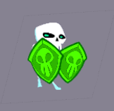 Double Shielded Skeleton