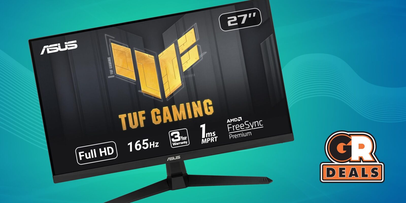 This 165Hz Gaming Monitor From Asus Is $55 off at Just $144