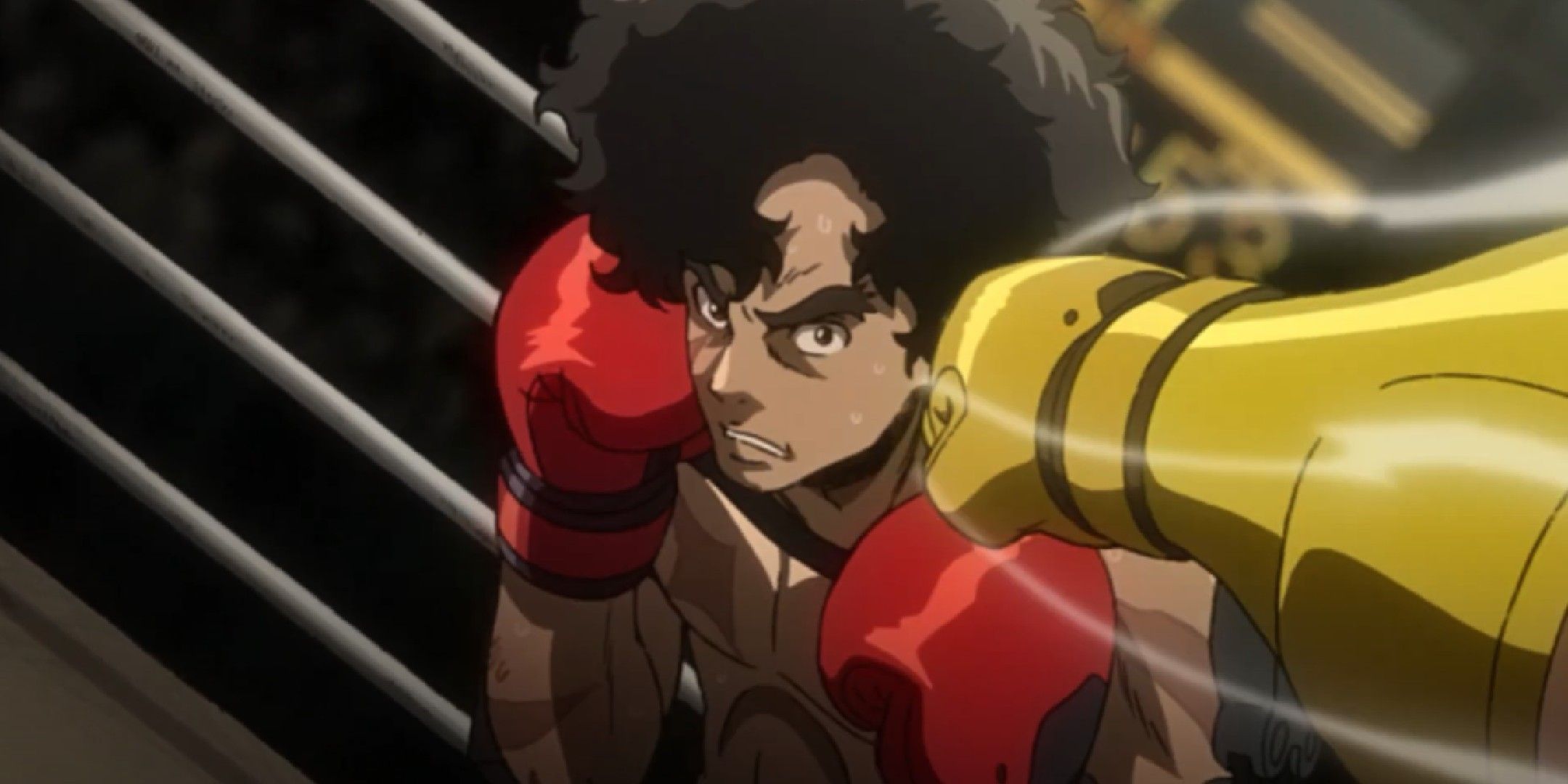 Megalobox image showing the main character.