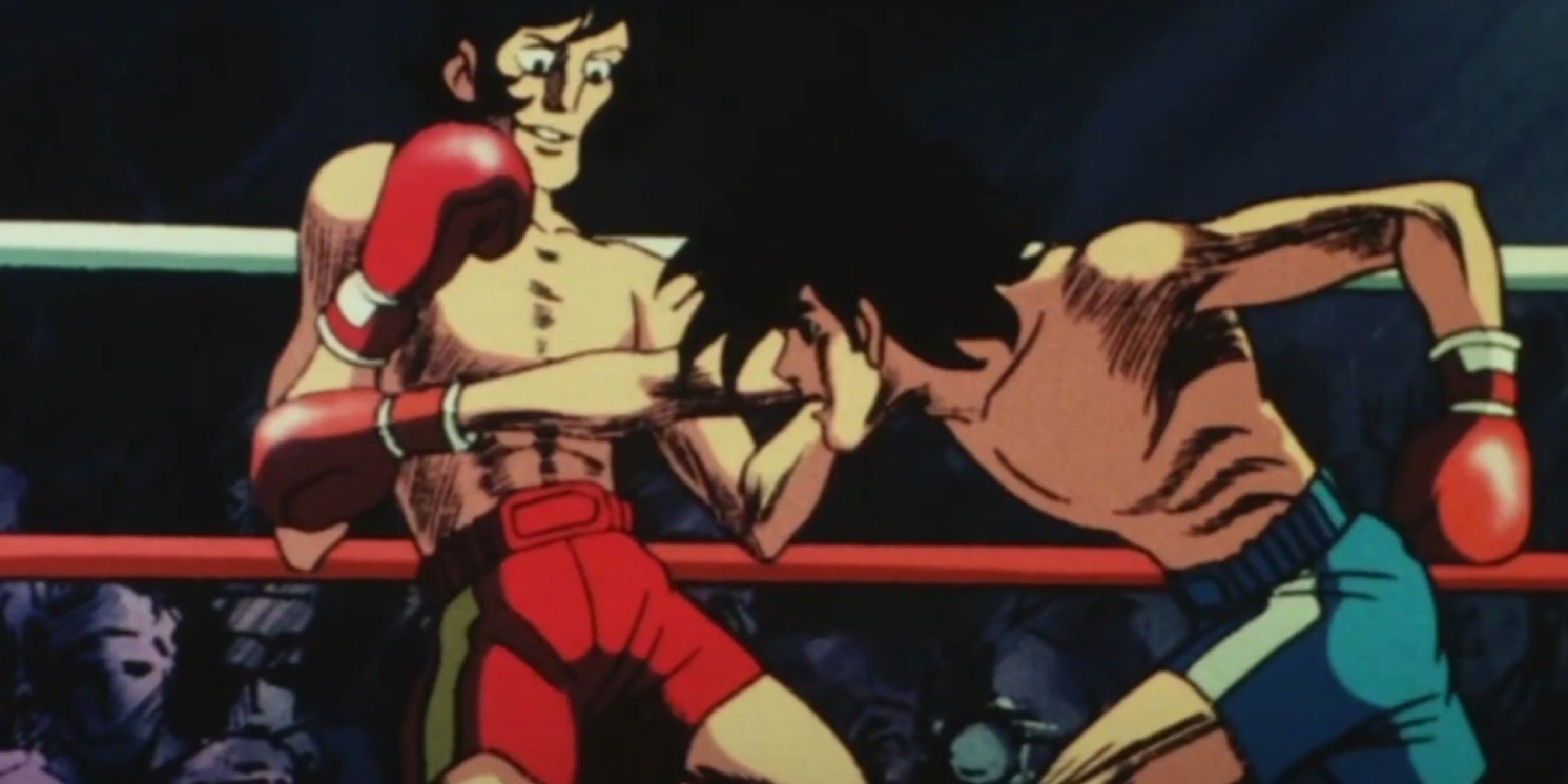 Ashita no Joe image showing a boxing match.