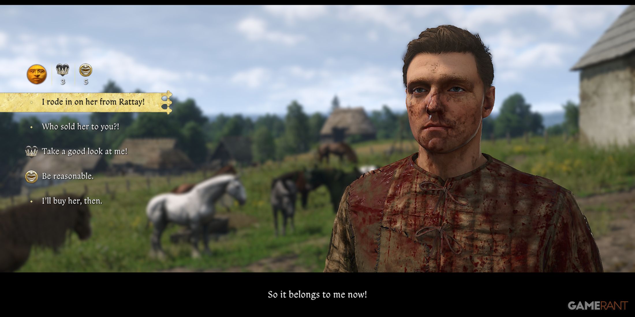 earch and reclaim Pebbles, your horse, as an essential step in Kingdom Come Deliverance 2