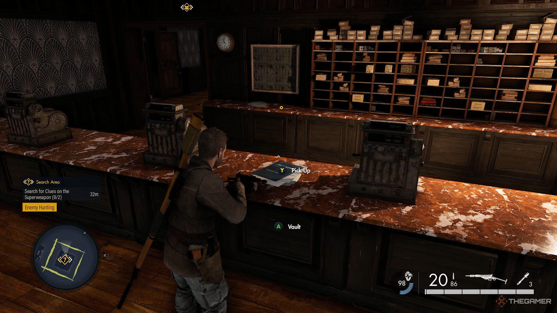 Finding Classified Document #2 During Sonderzuge Sabotage In Sniper Elite: Resistance.