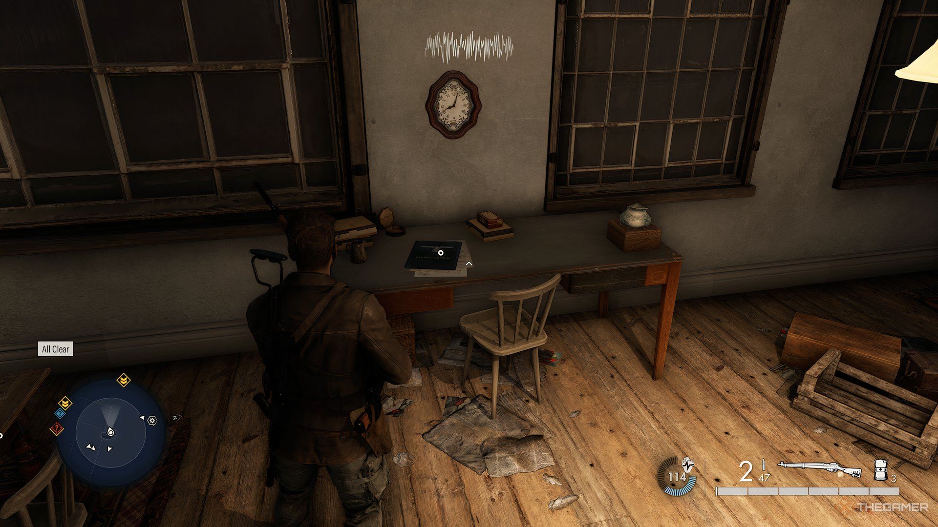 Classified Document #3 Inside Overseer's Building During Devil's Cauldron In Sniper Elite: Resistance.