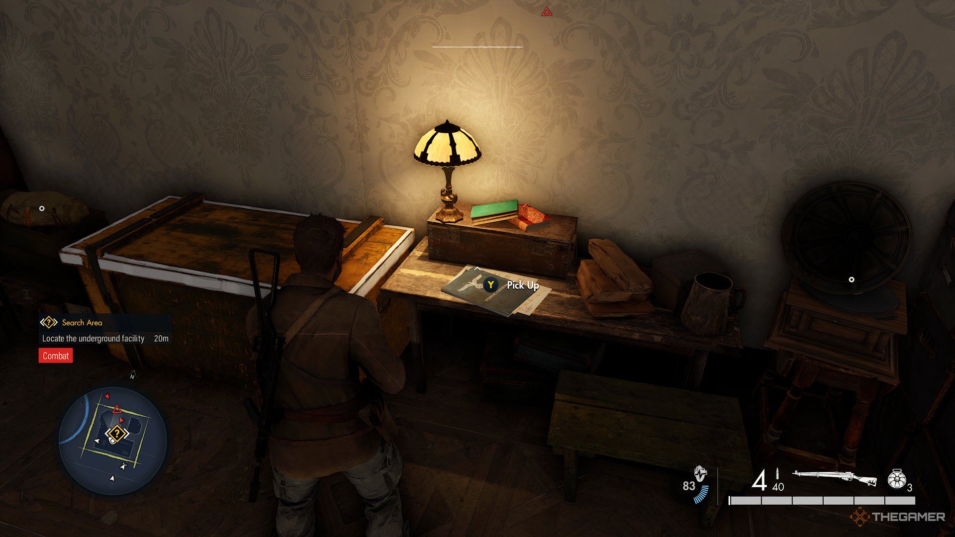 Document #1 In Chateau During Lock, Stock And Barrels In Sniper Elite: Resistance.