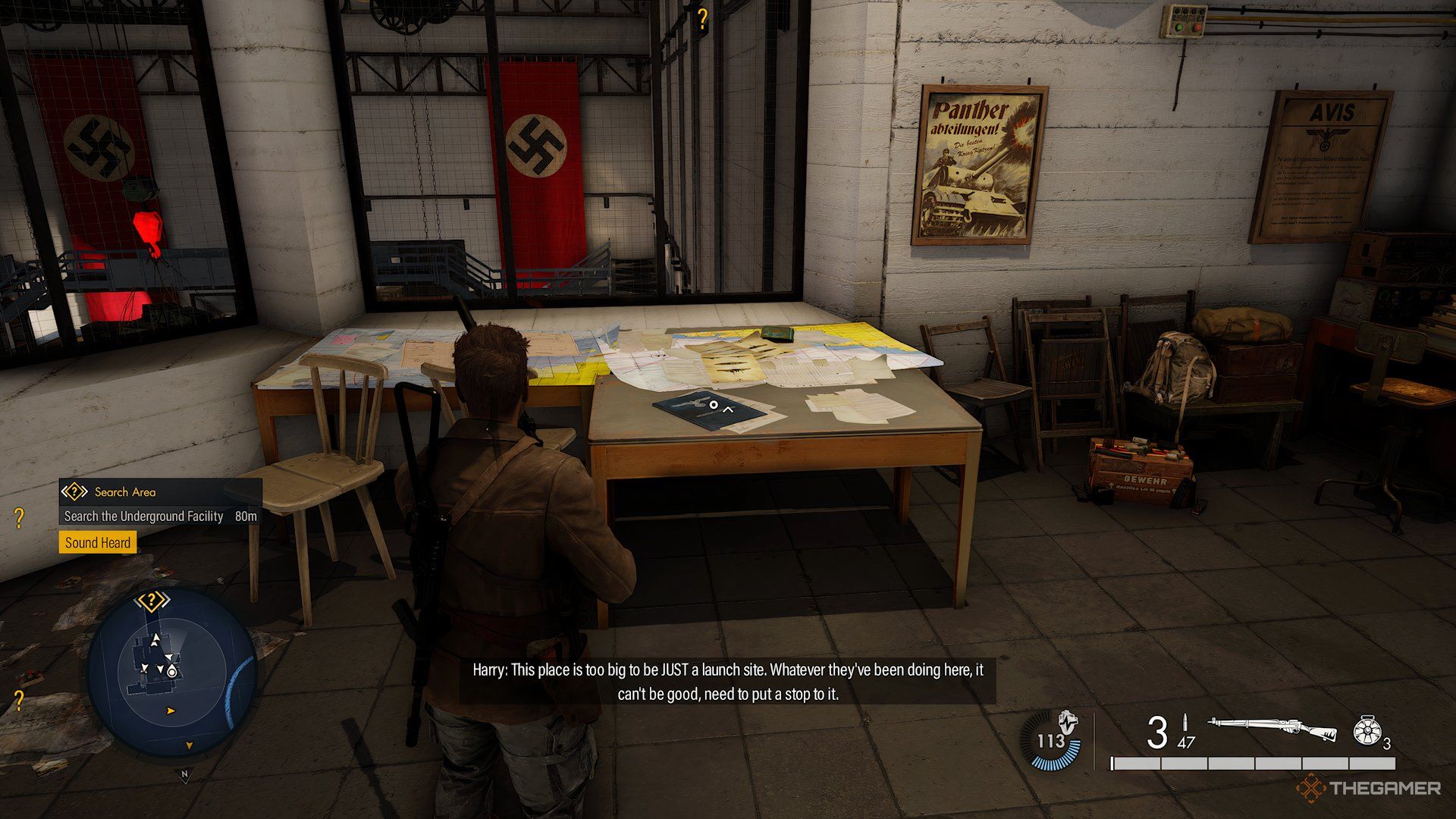 Document #5 In Underground Facility During Lock, Stock, And Barrels In Sniper Elite: Resistance.