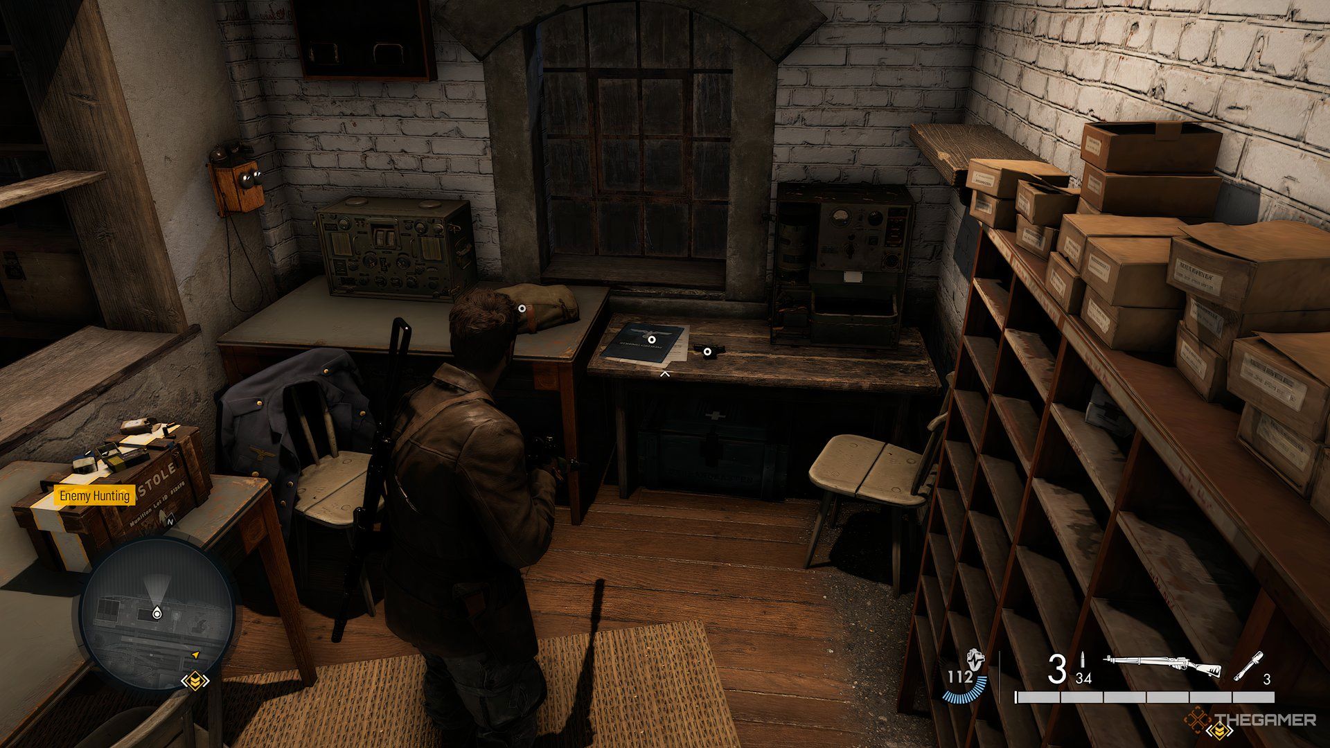 Document #3 In Warehouse During End Of The Line In Sniper Elite: Resistance.