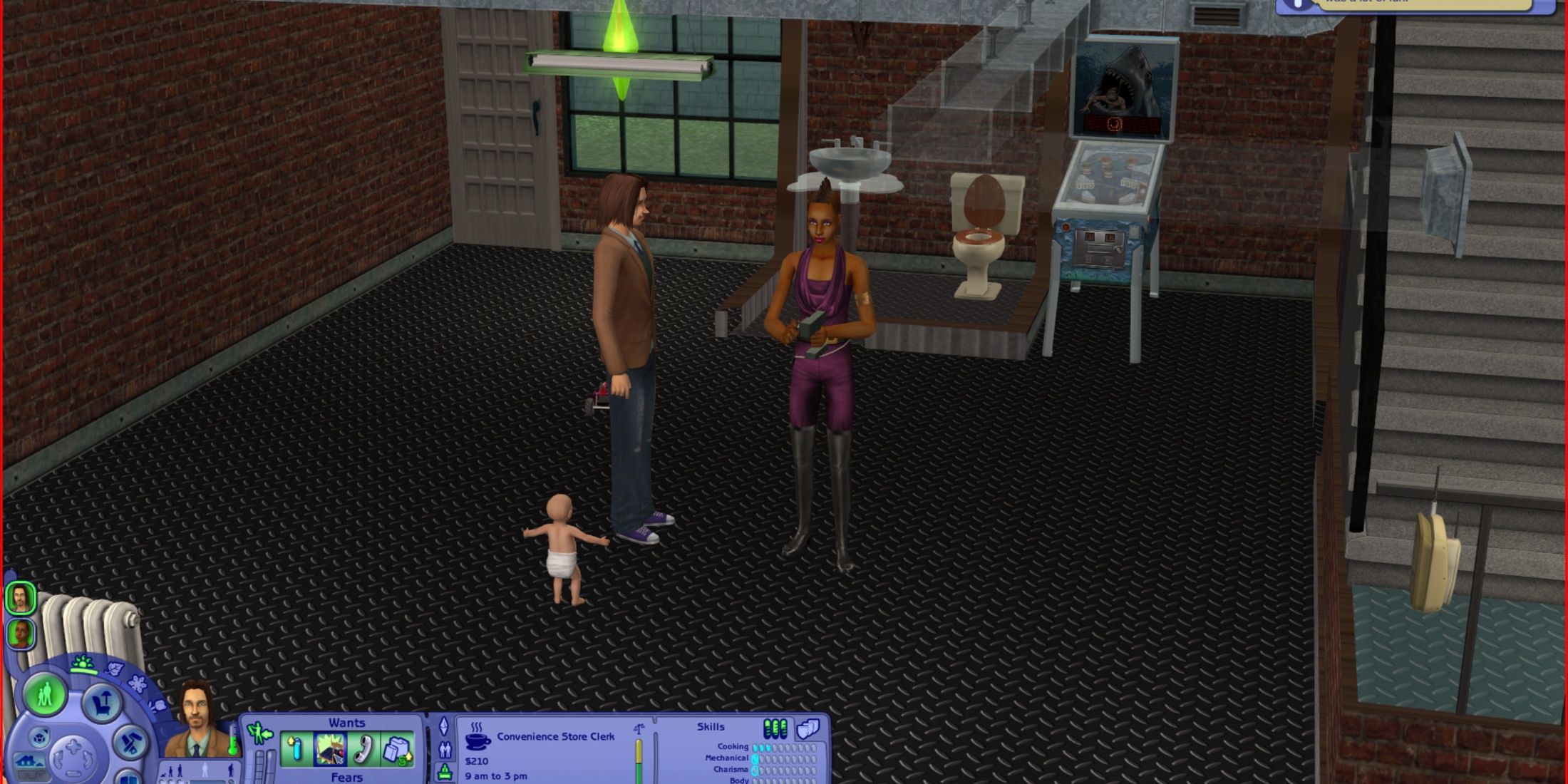 the sims 2 modder in frame