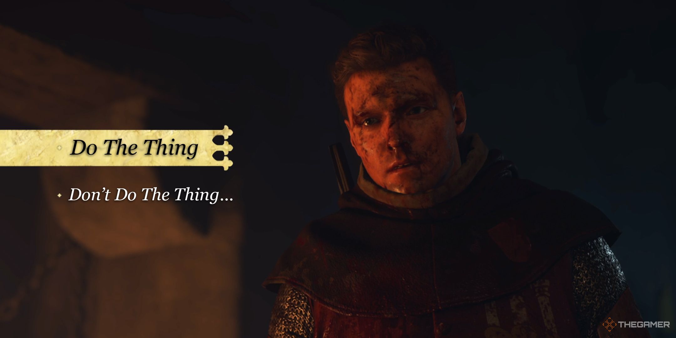 KCD2 Henry Do The Thing Or Don't Do The Thing Options