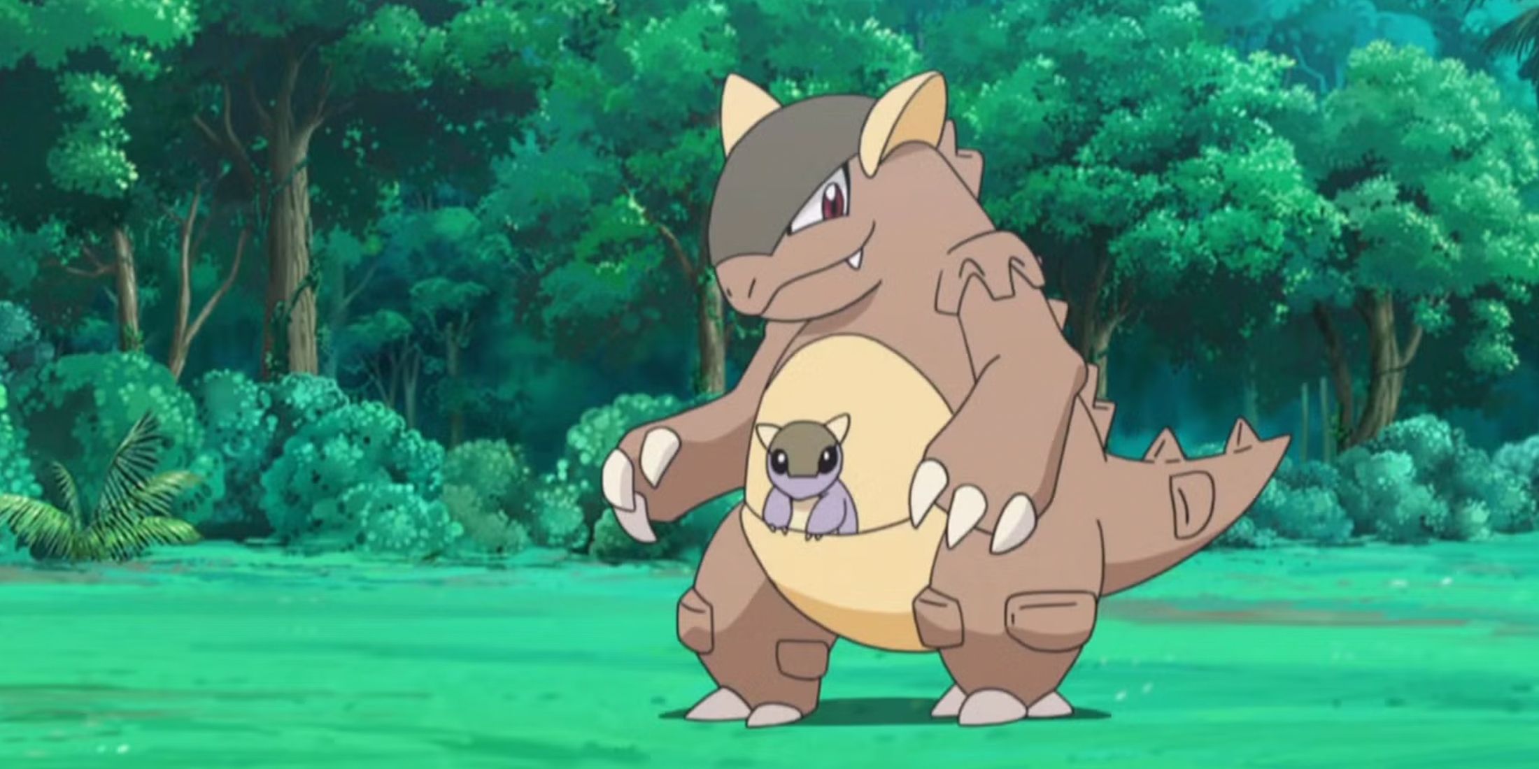 Kangaskhan In The Pokemon Anime