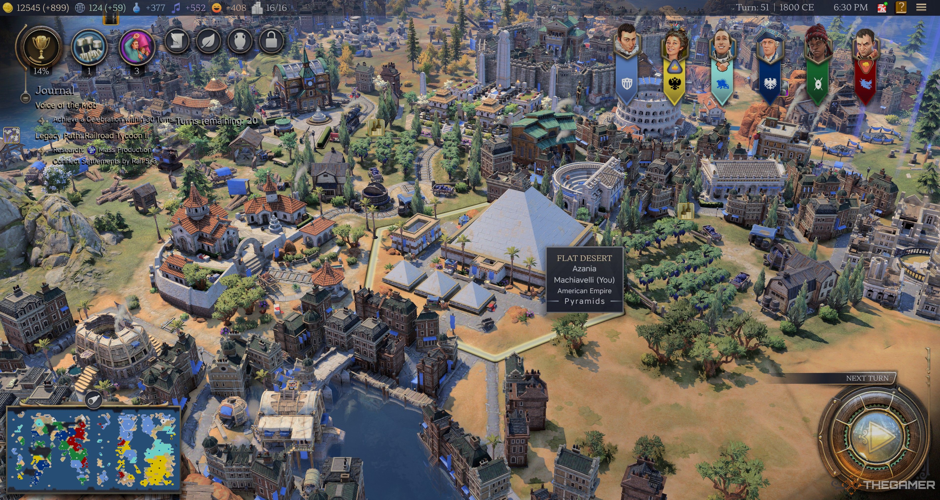 Pyramids in Civilization 7