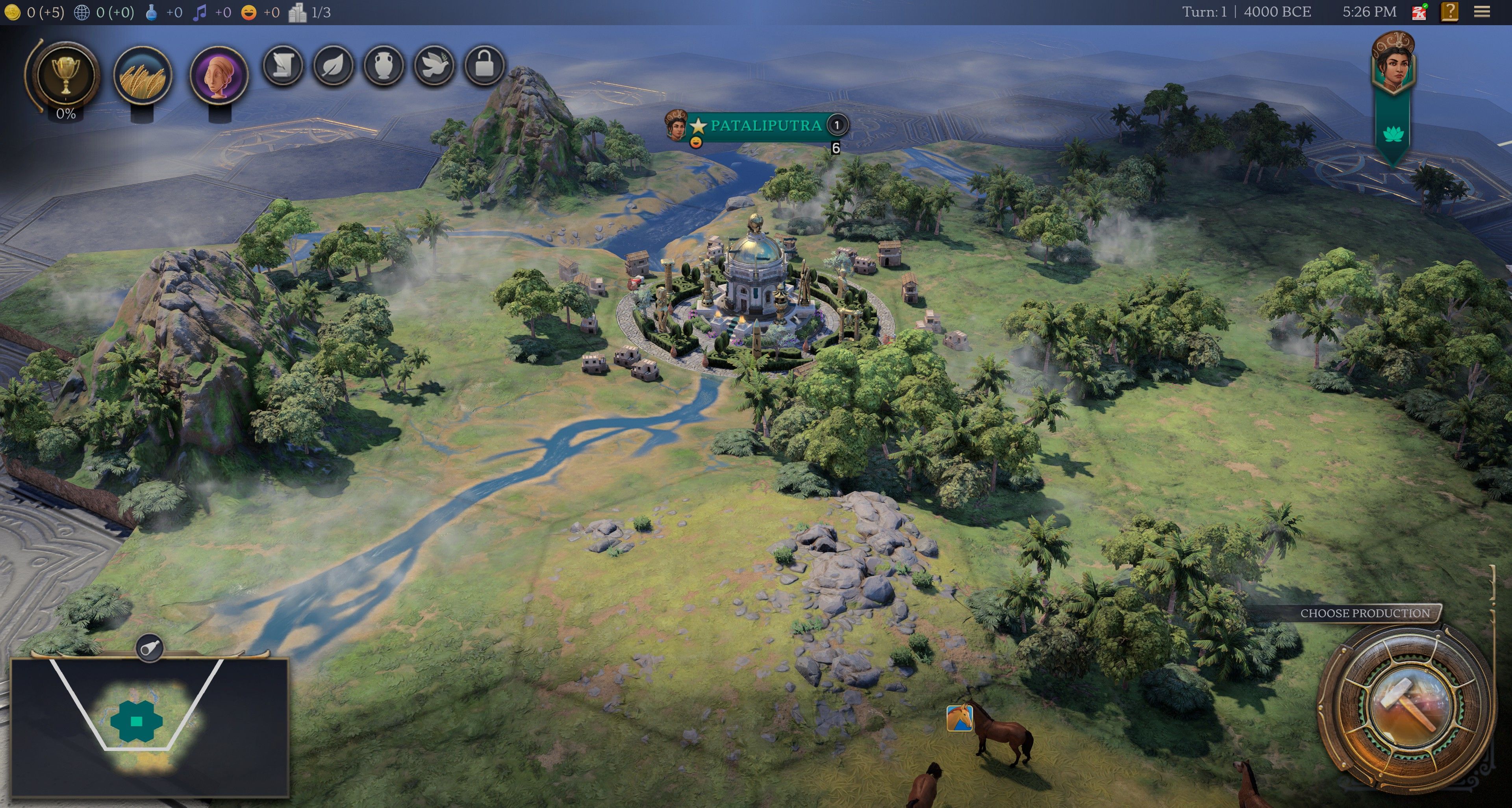 Trung Trac's Antiquity Age Start in Civilization 7