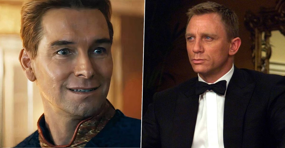 Homelander actor Antony Starr's James Bond screen test for Casino Royale has been leaked online, and The Boys fans are all making the same joke