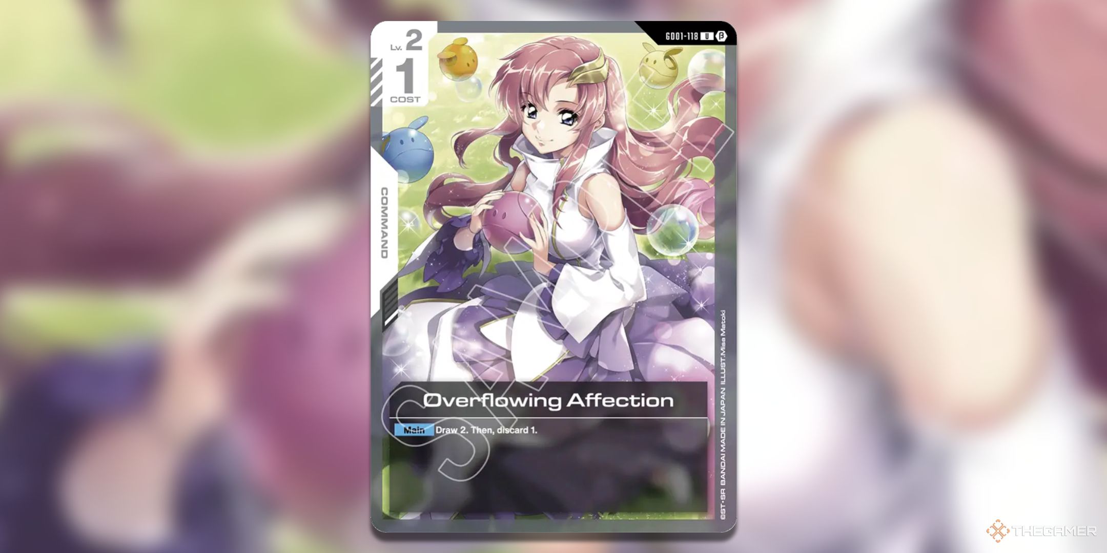 Overflowing Affection from Gundam Card Game Edition Beta