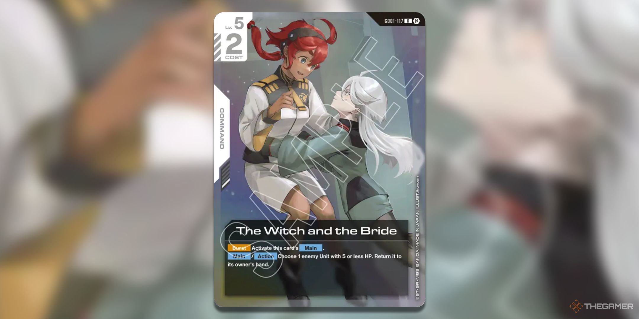 The Witch And The Bride from Gundam Card Ga