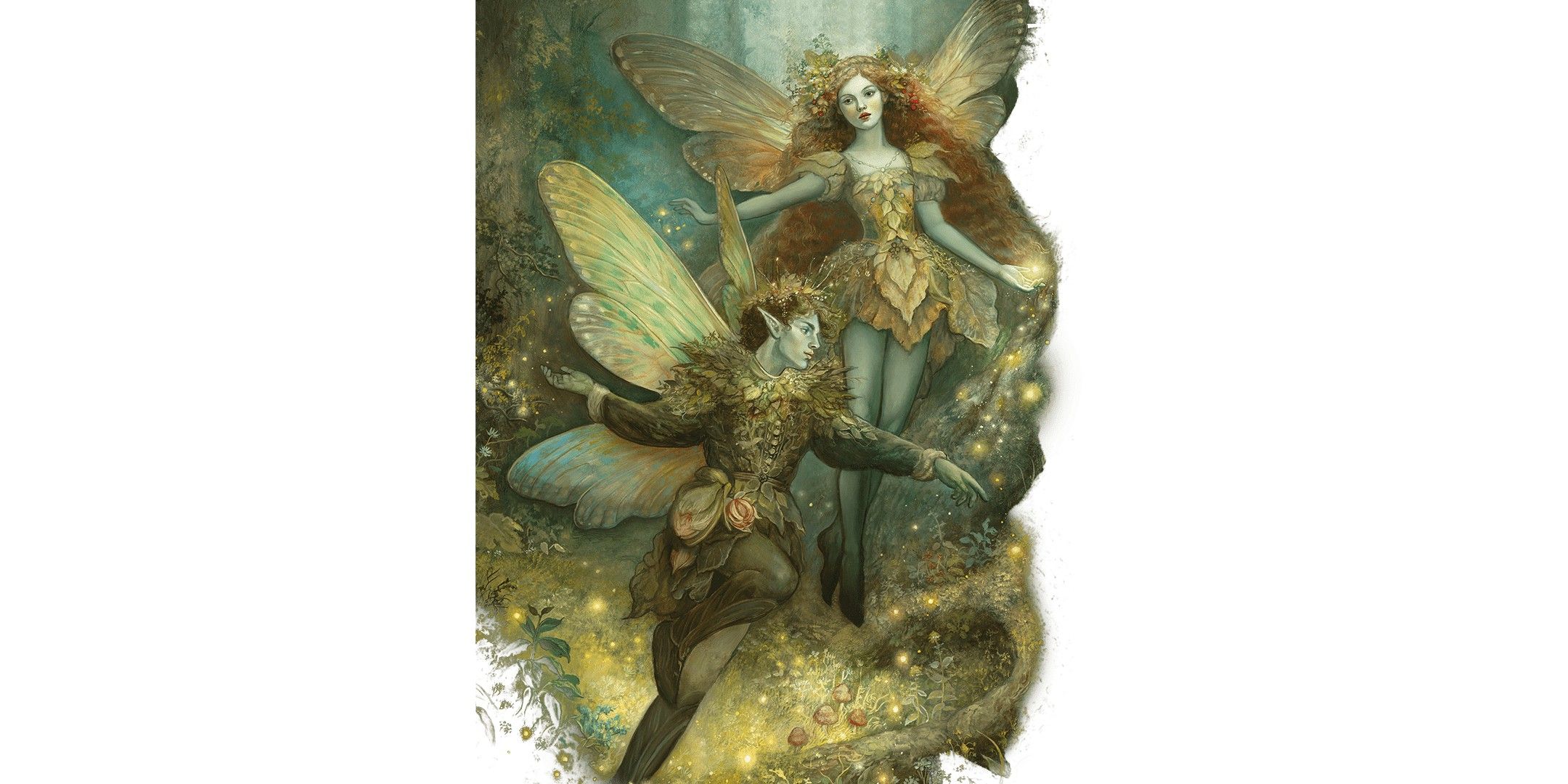 Dungeons & Dragons image showing two pixies.