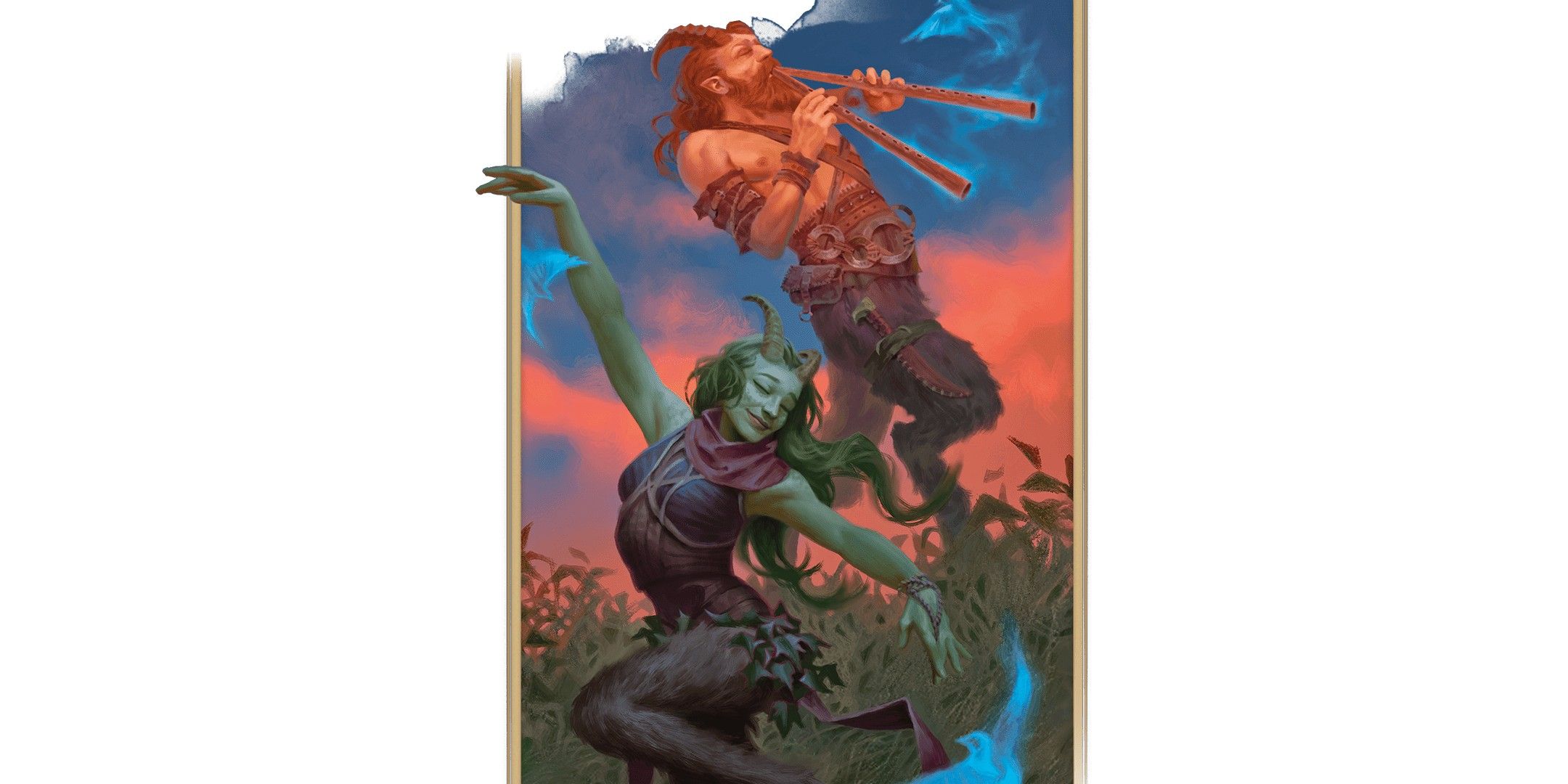 Dungeons & Dragons image showing two satyrs.