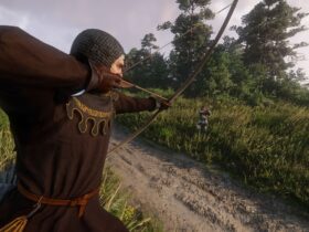 Using archery to kill someone in Kingdom Come: Deliverance 2