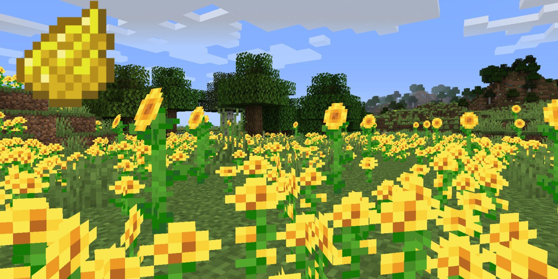 All dyes in Minecraft - Yellow Dye 