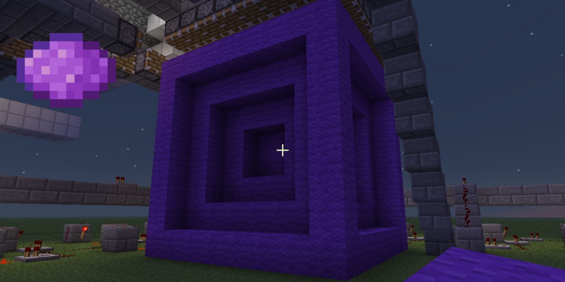 All dyes in Minecraft - Purple Dye