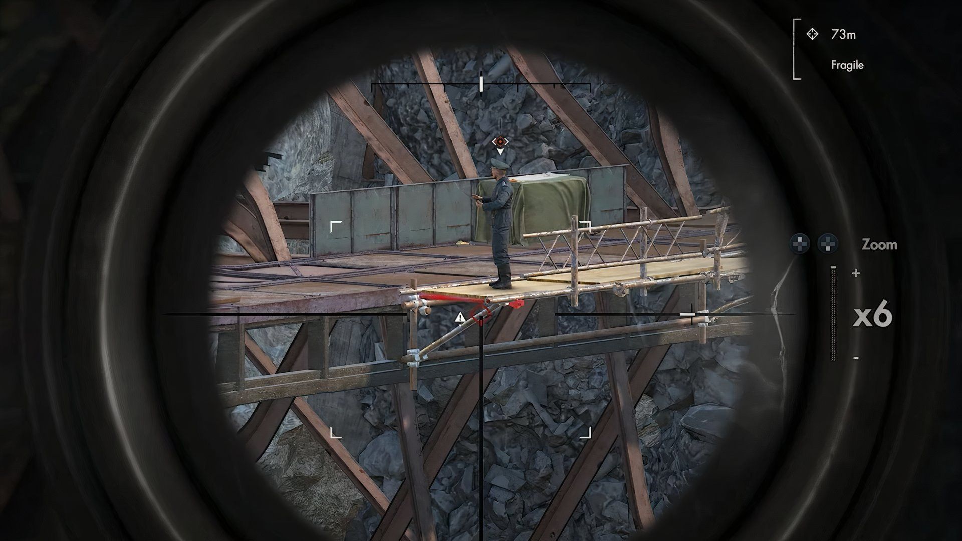 Mission 4 Kill Challenge in Sniper Elite: Resistance.