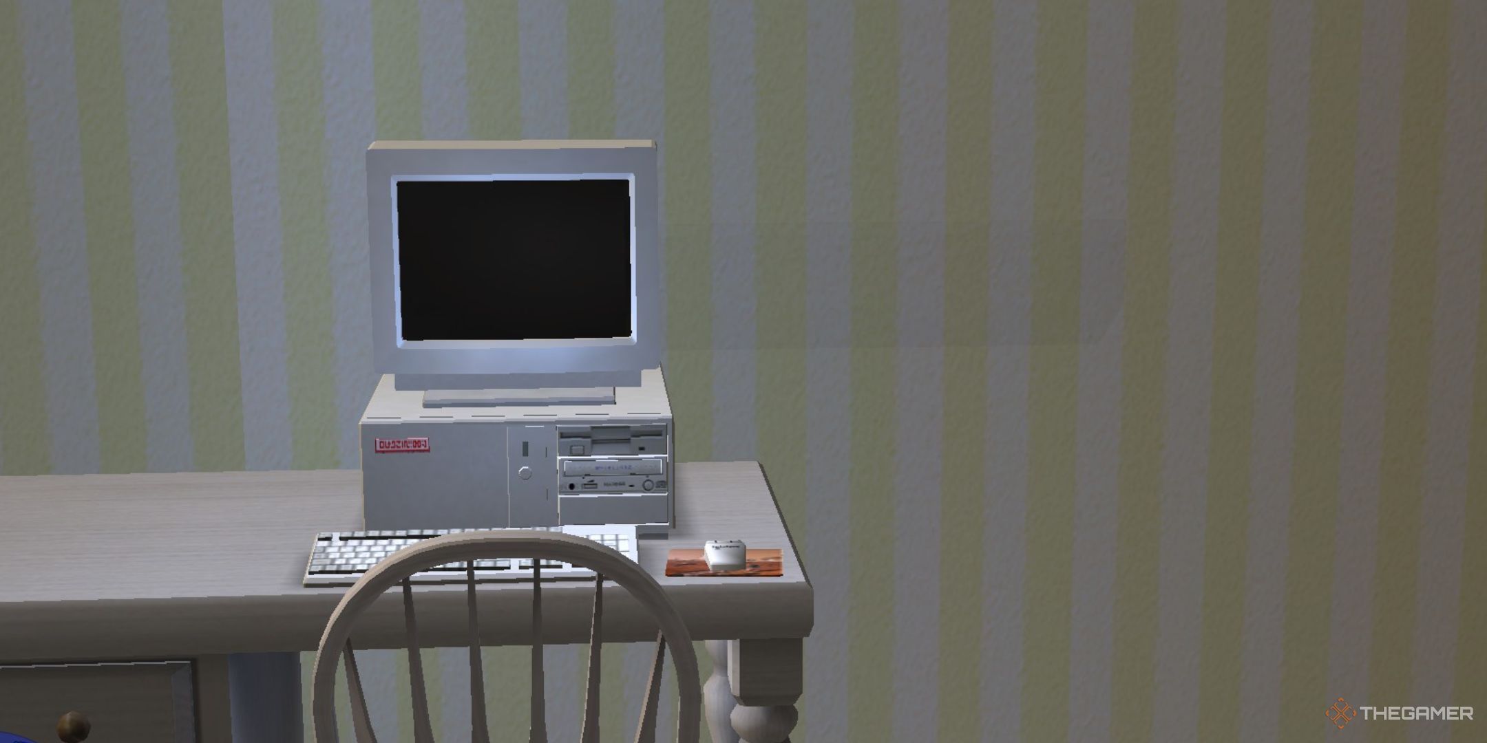 A computer is shown in The Sims 2.-1