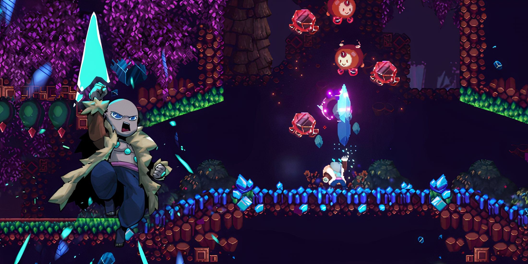 a screenshot of the gameplay from LUCID