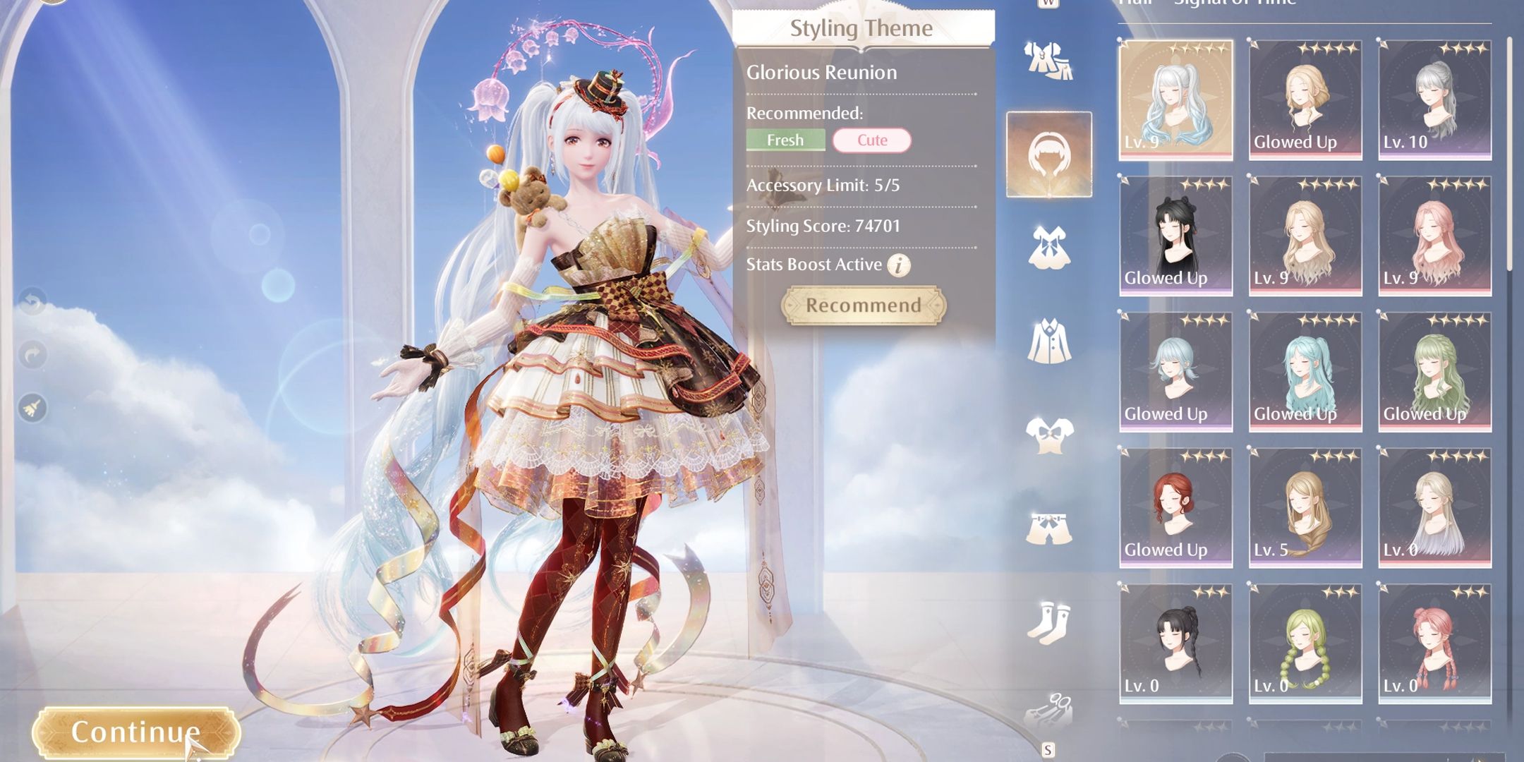 firework isles styling challenge in infinity nikki - final stage fresh sweet