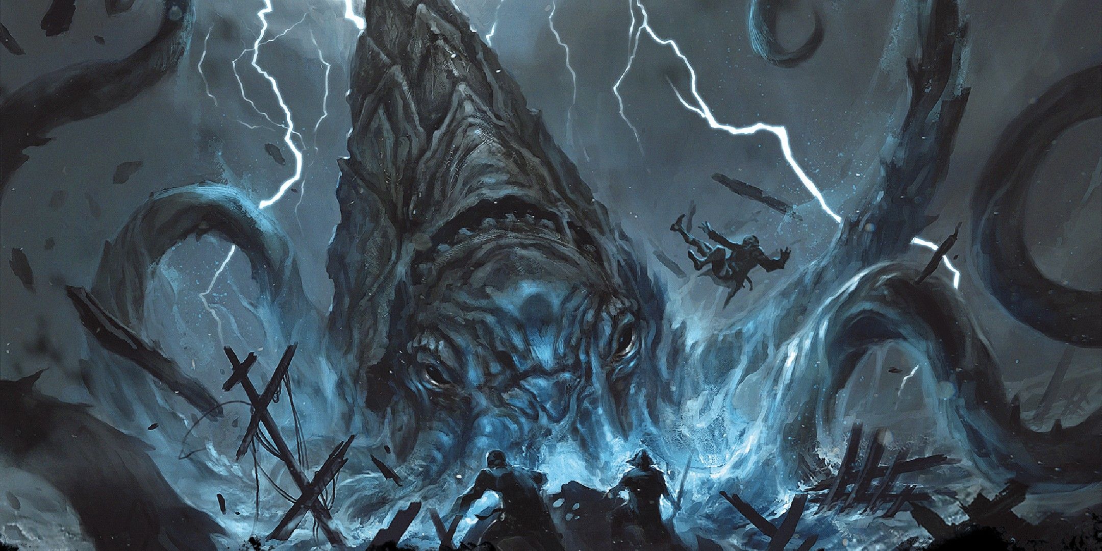 Dungeons & Dragons image showing a kraken.