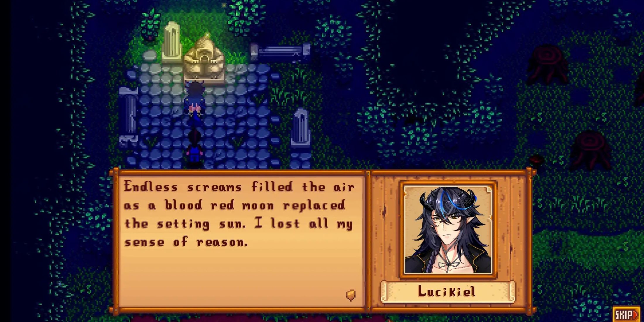 Lucikiel - New Custom NPC stardew valley mod