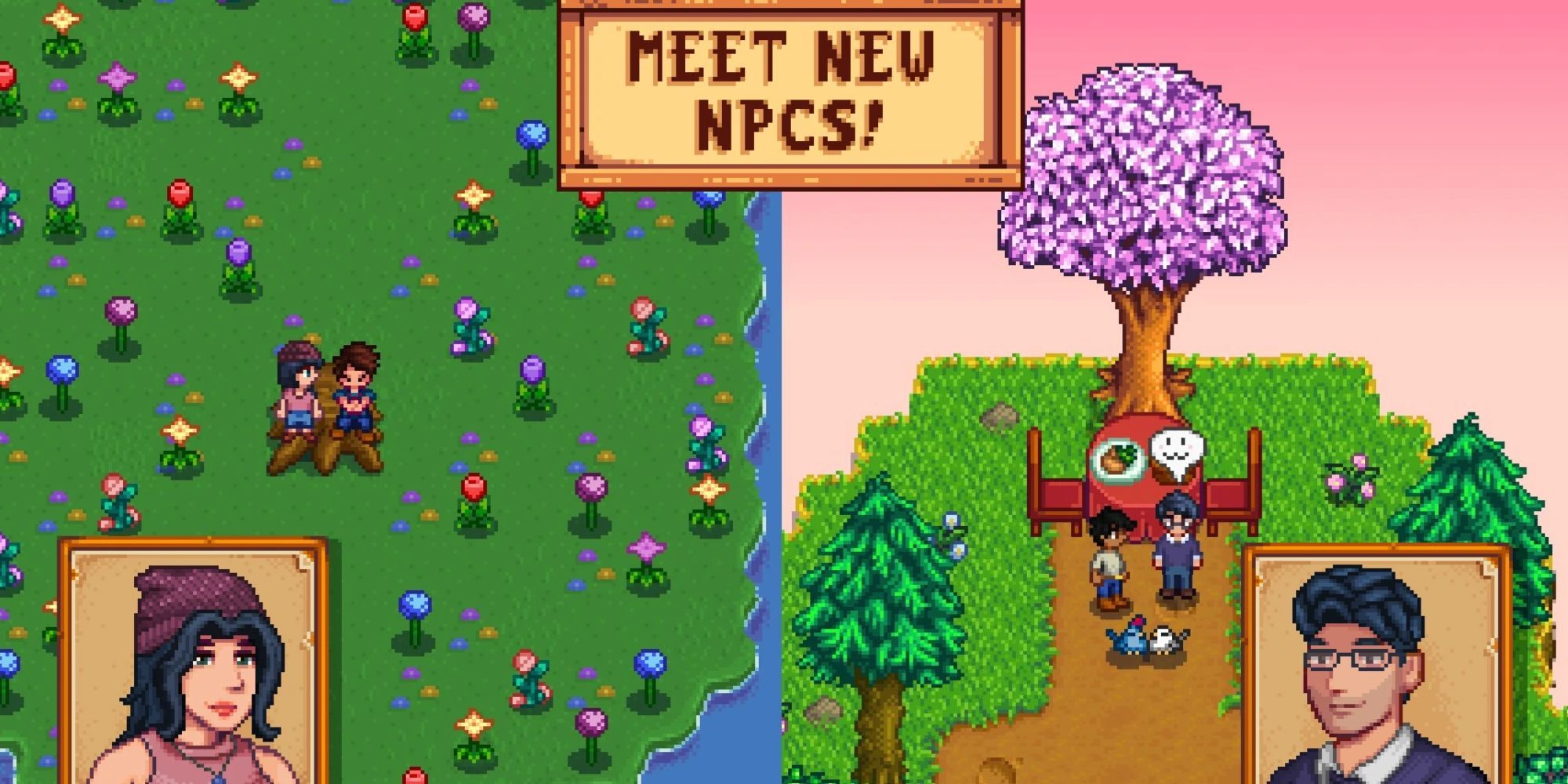 Stardew Valley - Adventurer's Guild Expanded NPC introduction