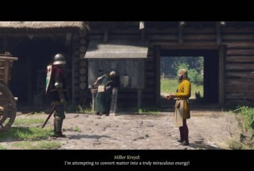 Kingdom Come Deliverance 2 Materia Prima Henry talking to miller Kreyzl