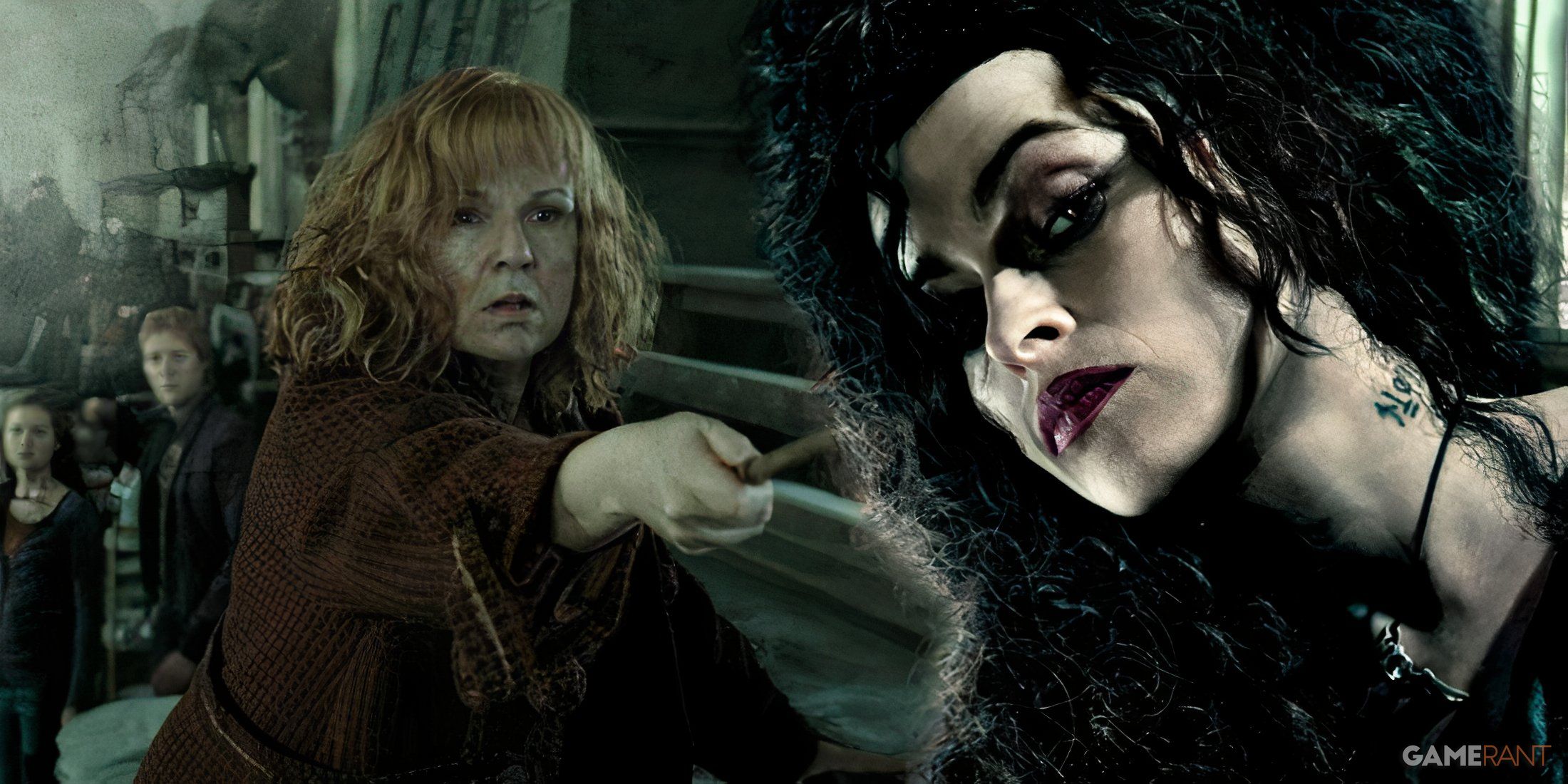 harry potter molly weasley bellatrix lestrange