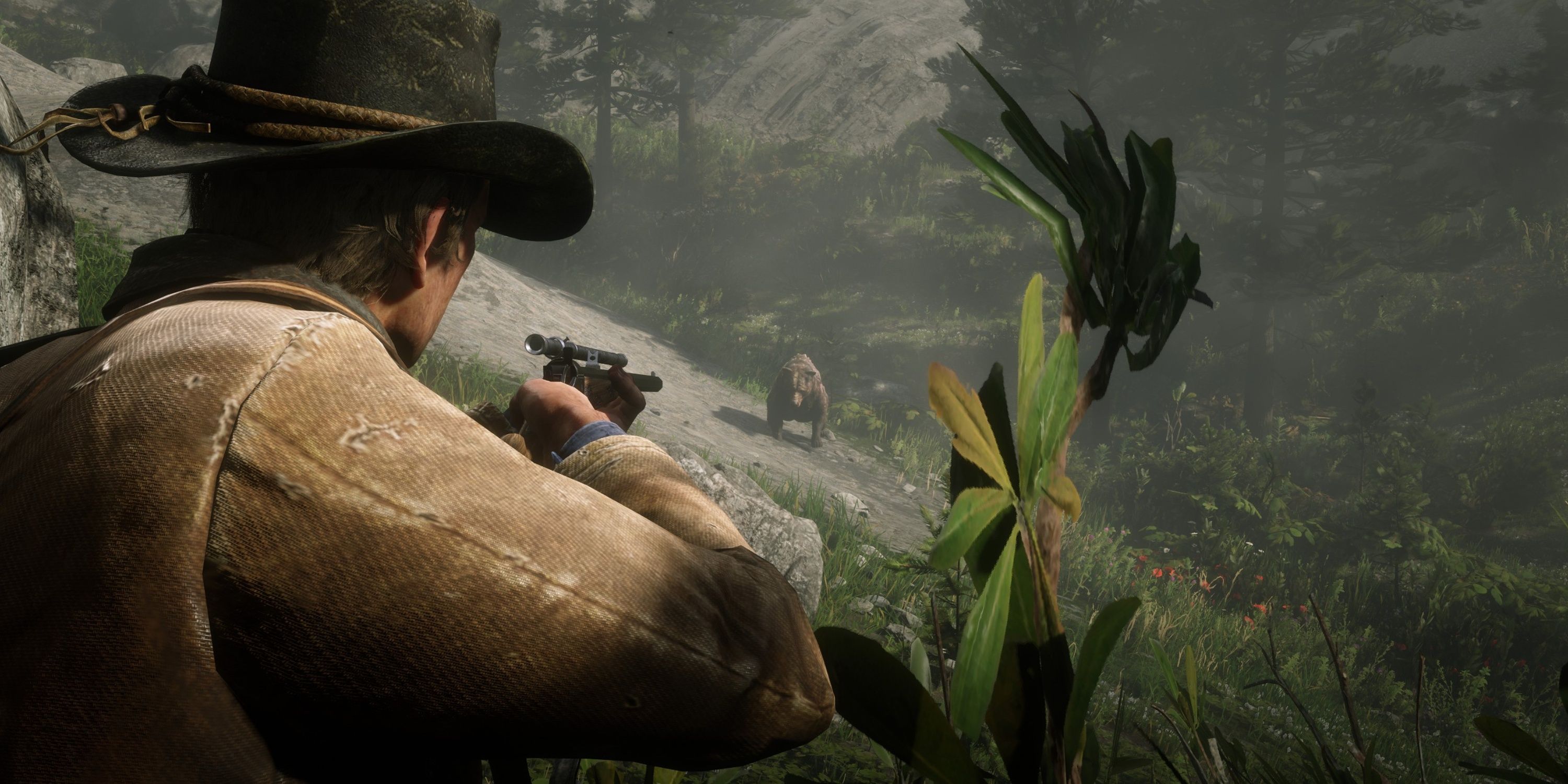 arthur snipes the legendary bear